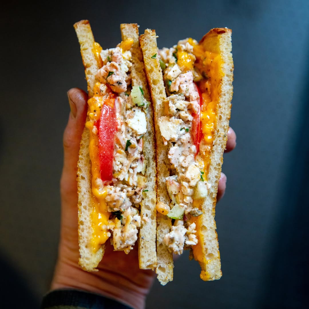  A.T.M. Vegan Deli sandwich