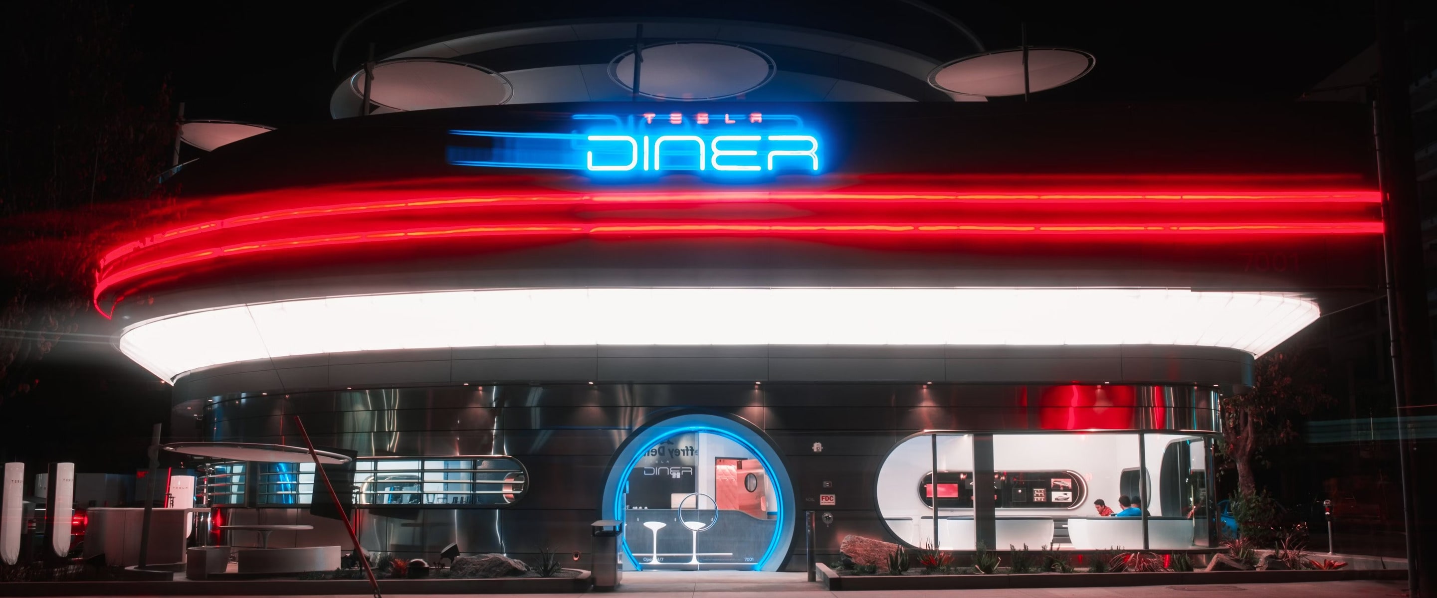 The Tesla Diner Doesn't Charge Extra for Oat Milk, But the Rest of the Menu Is a Climate Nightmare