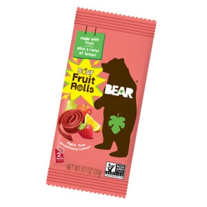 Bear Real Fruit Snack Roll