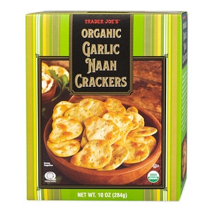 Garlic Naan Crackers