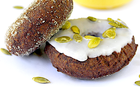 VegNews.ChocolatePumpkinDoughnuts