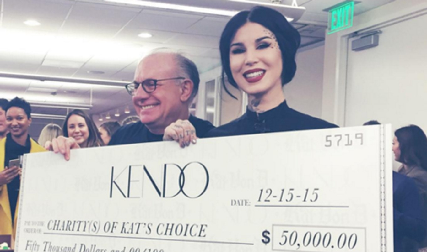 Kat Von D Donates $50,000 to Mercy For Animals
