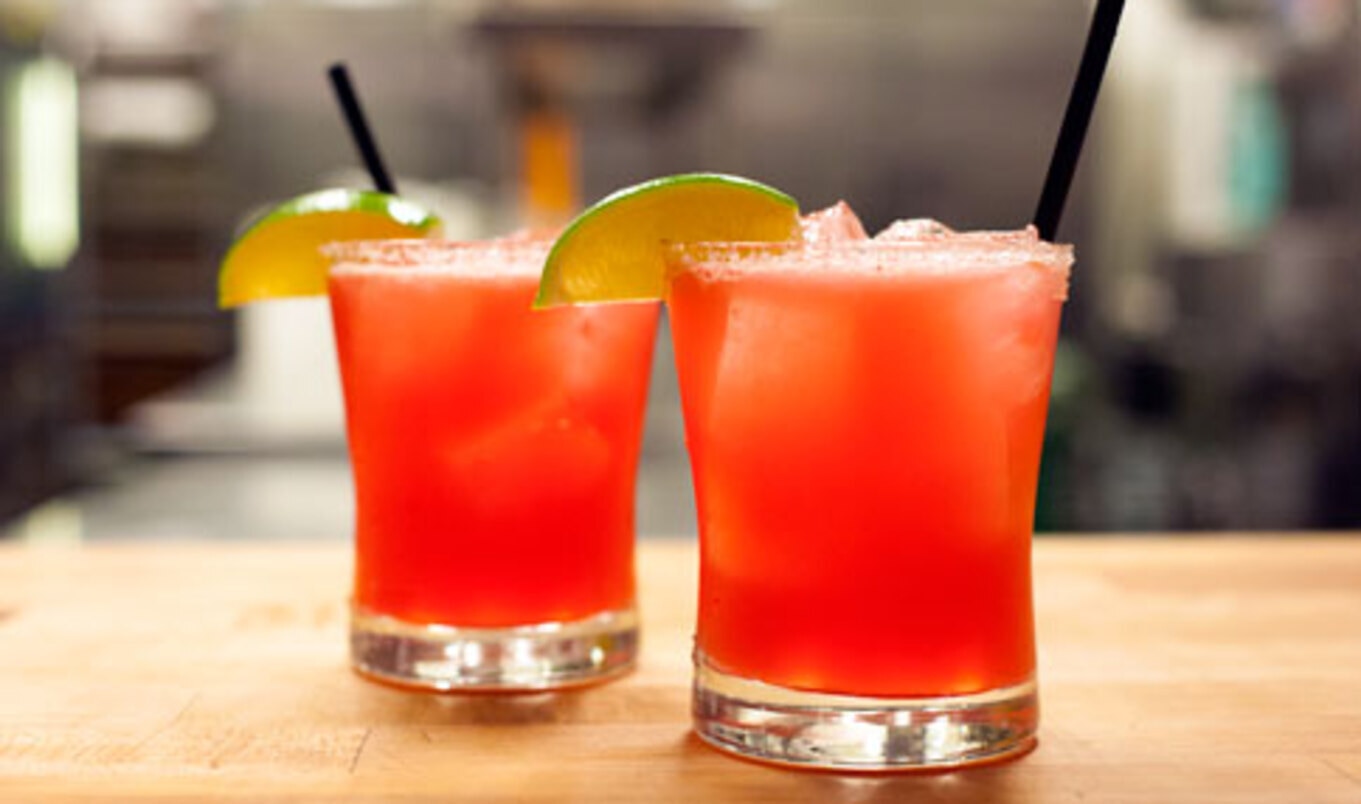 Festive Blood Orange Ginseng Margarita