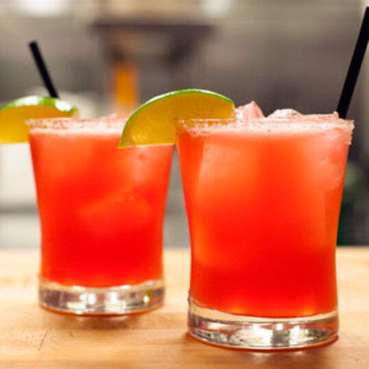 Festive Blood Orange Ginseng Margarita