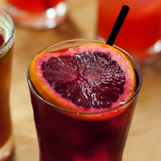 Hibiscus Ginger Punch Mocktail