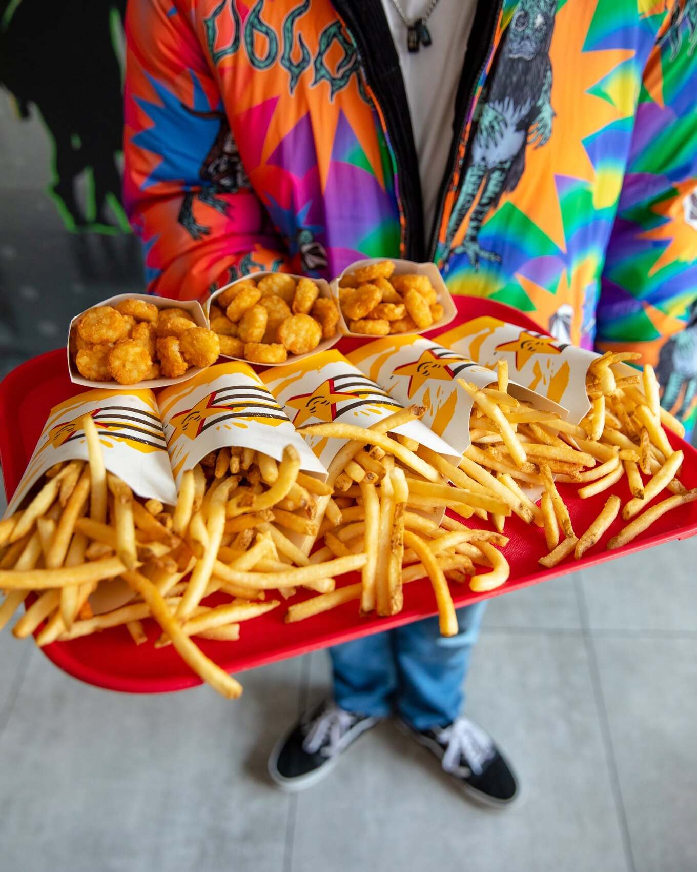 Carls jr fries