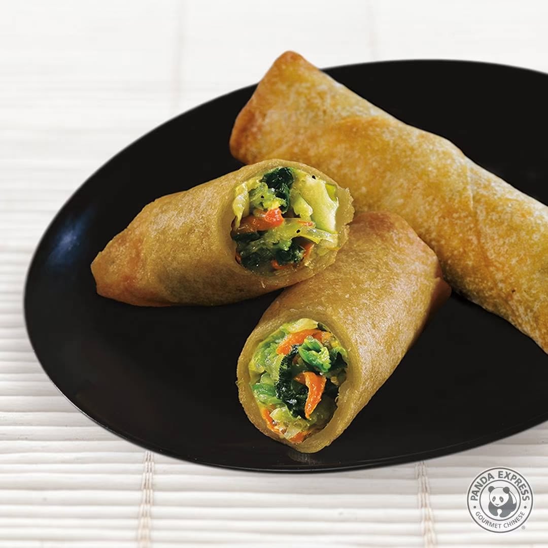  Vegetable spring rolls  panda express