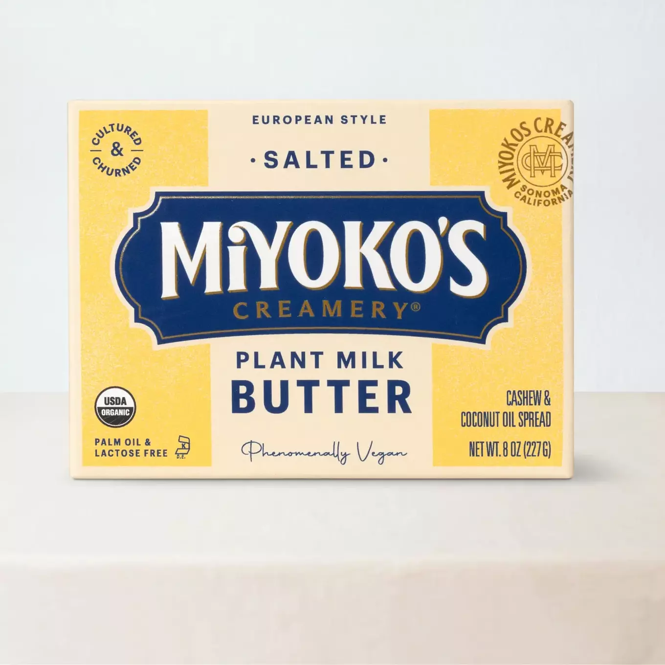 Miyoko&rsquo;s Creamery European Style Salted Plant Milk Butter