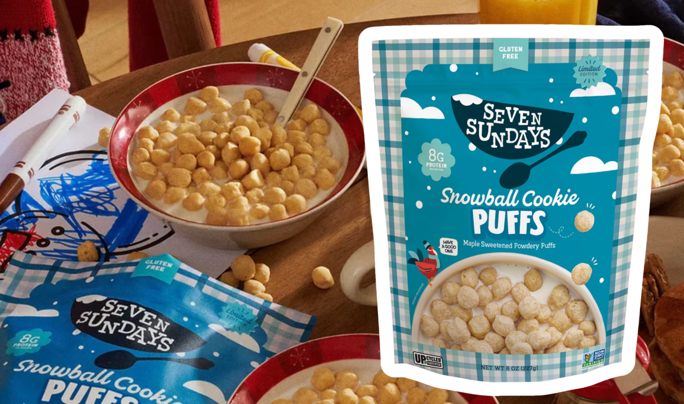 Seven Sundays Snowball Cookie Puff cereal