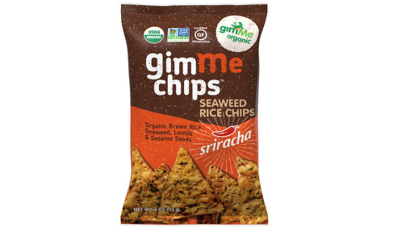 Seaweed Sriracha Rice Chips