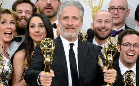 Jon Stewart Mentions Veganism During Emmy Speech
