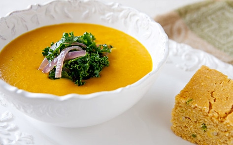 Vegan Coconut Butternut Squash Soup