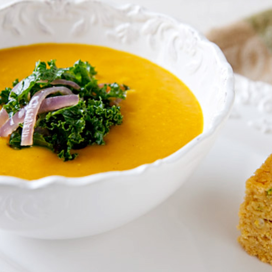 Vegan Coconut Butternut Squash Soup