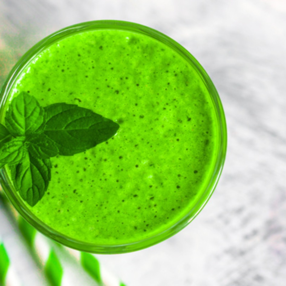 Vegan St. Patrick's Day Green Smoothie