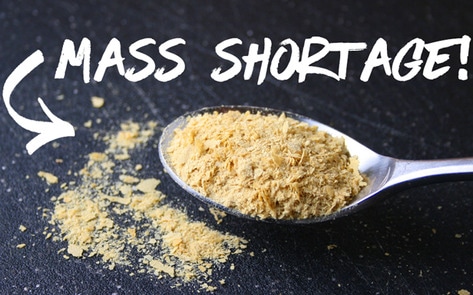 Nutritional Yeast Growers Announce Massive Shortage