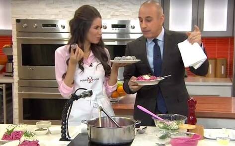 Vegan Chef Appears on <i>The Today Show</i>