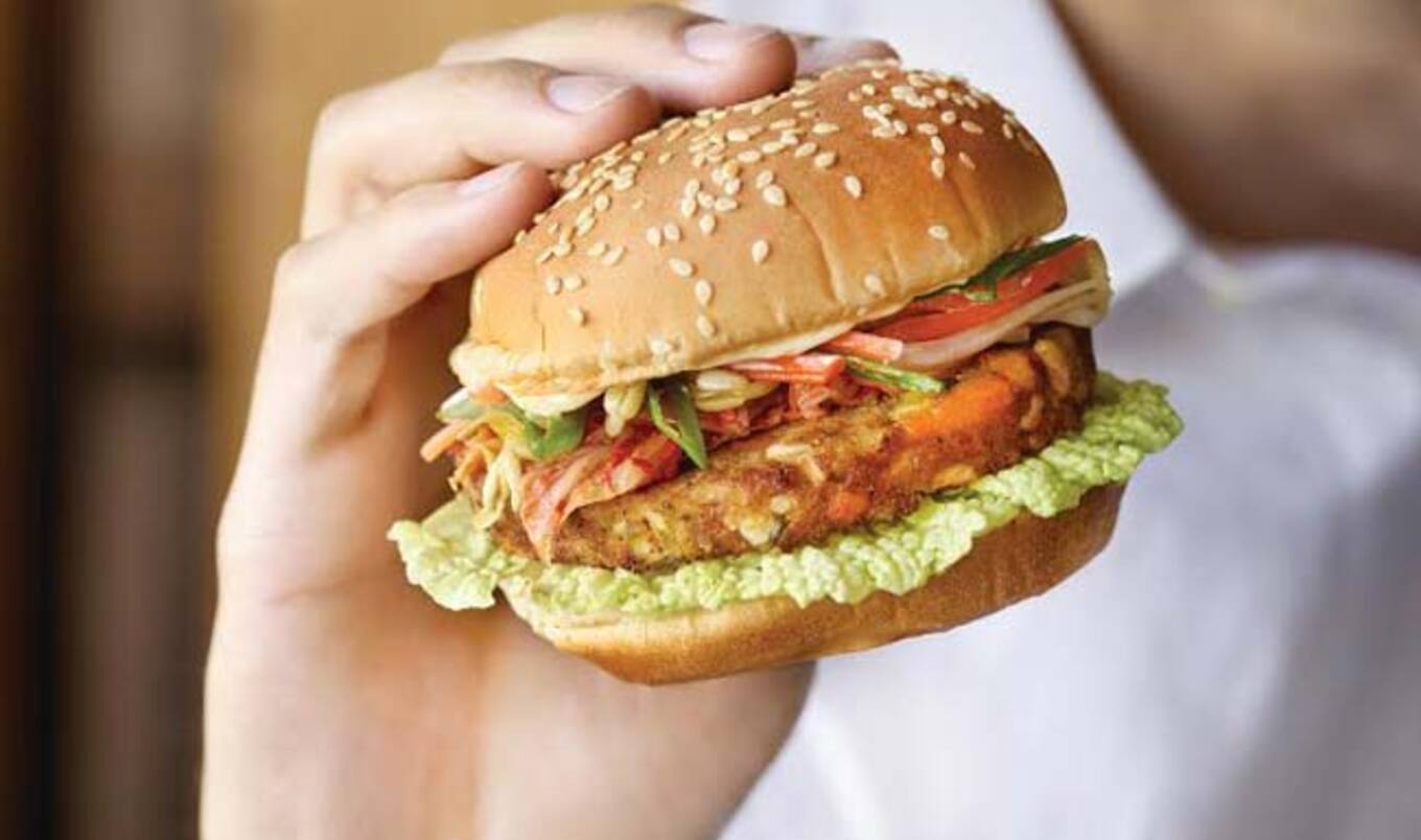 Vegan Bibimbap Burgers