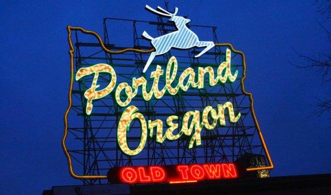 VegNews.PortlandNeonSign