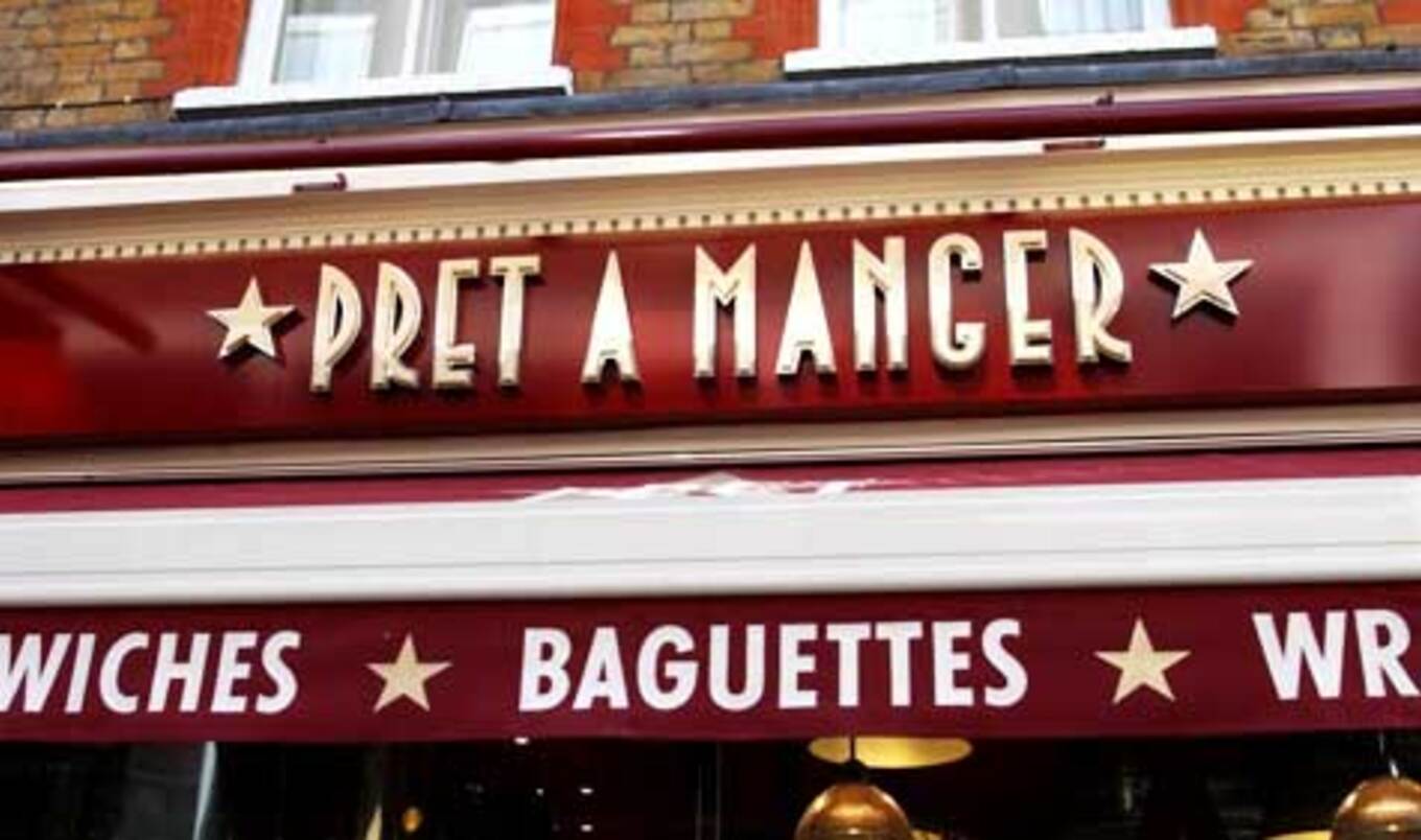 Pret a Manger Testing Vegetarian Pop-Up in London