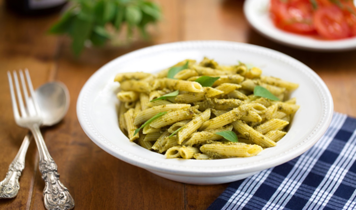 Oil-Free Lemon Walnut Pesto