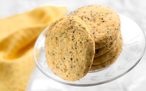 Vegan Lemon Poppy Seed Cookies