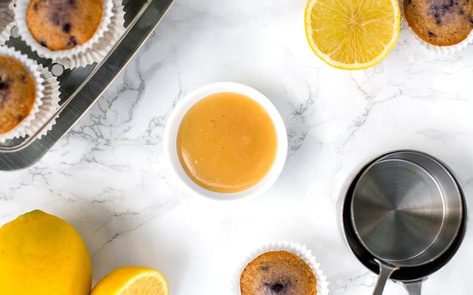 Vegan Lemon Glaze