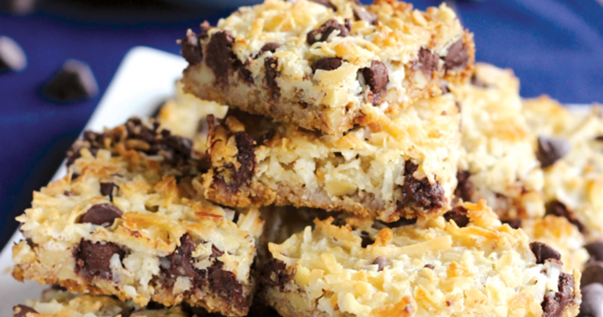 VegNews Vegan Magic Cookie Bars