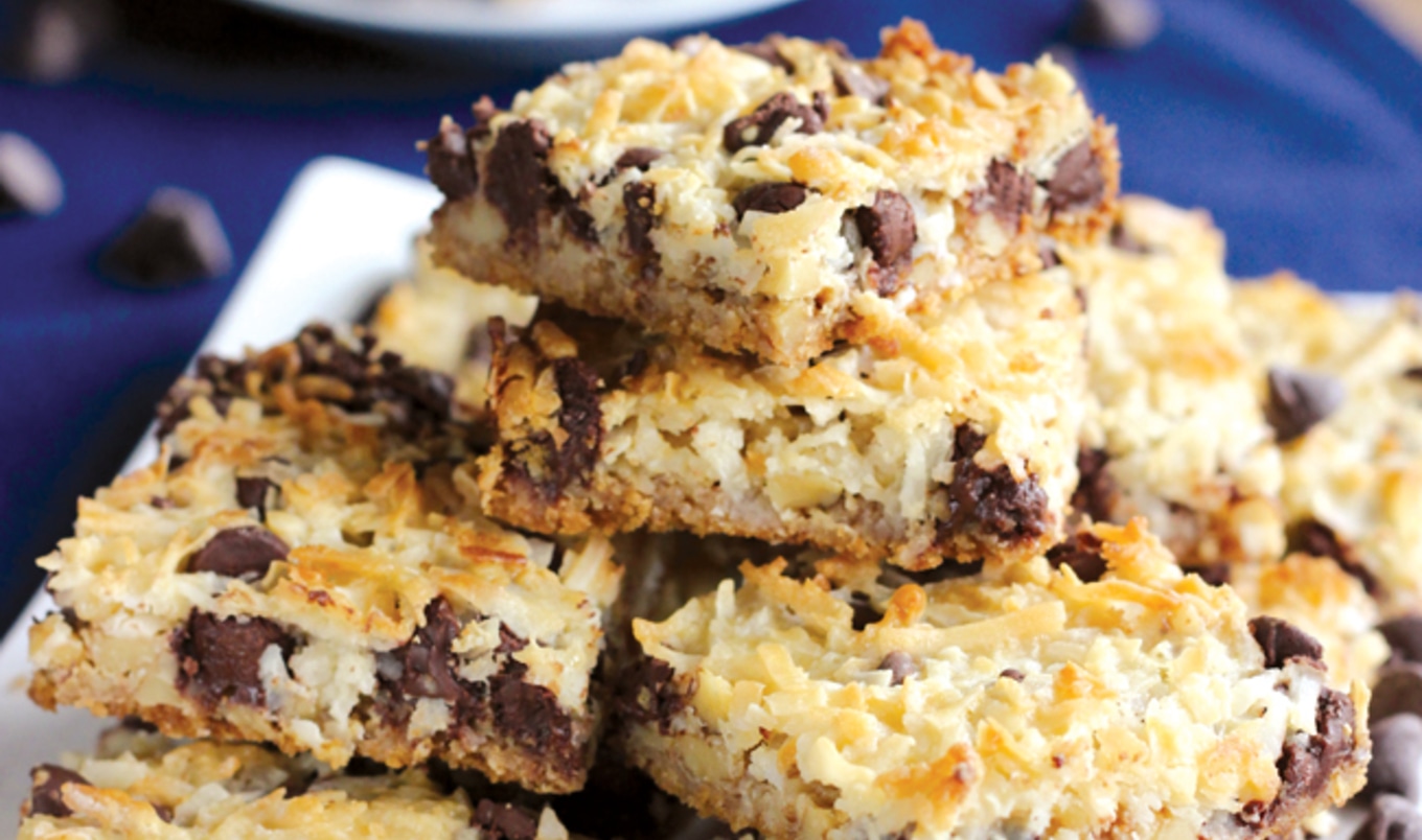 VegNews Vegan Magic Cookie Bars