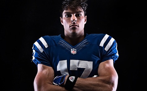 <i>ESPN</i> Profiles Vegan NFL Player Griff Whalen