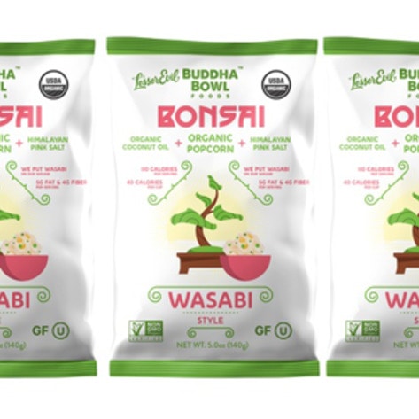 Vegan Wasabi Popcorn