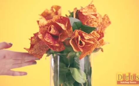 Doritos Launches Ketchup-Chip, Rose-Bouquet Prank