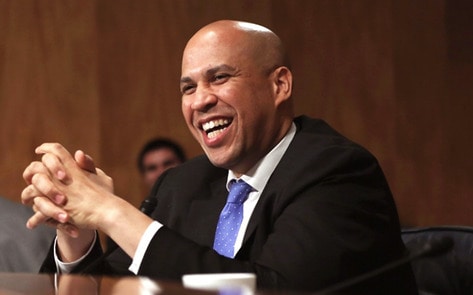 Senator Cory Booker Serves Vegan Buffet to Congress