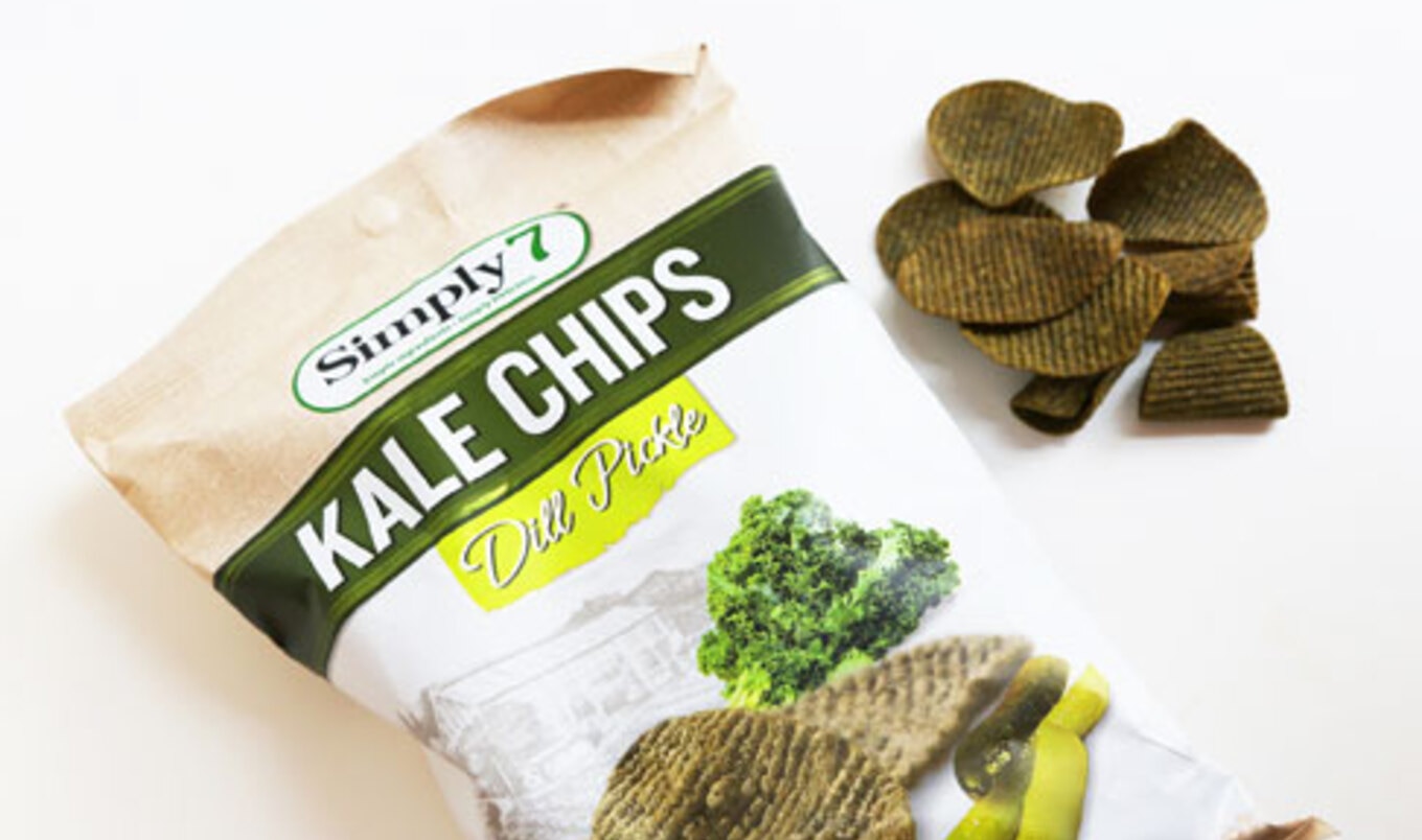Ridged Kale Chips