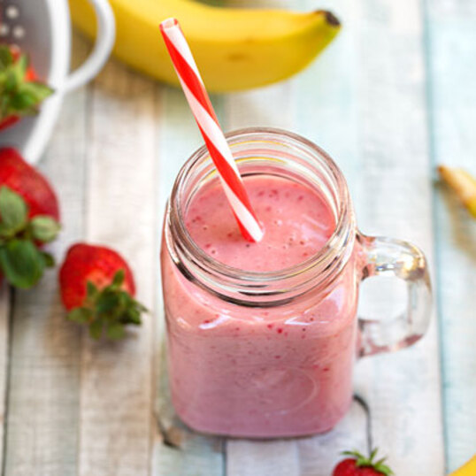 Classic Strawberry Banana Orange Smoothie
