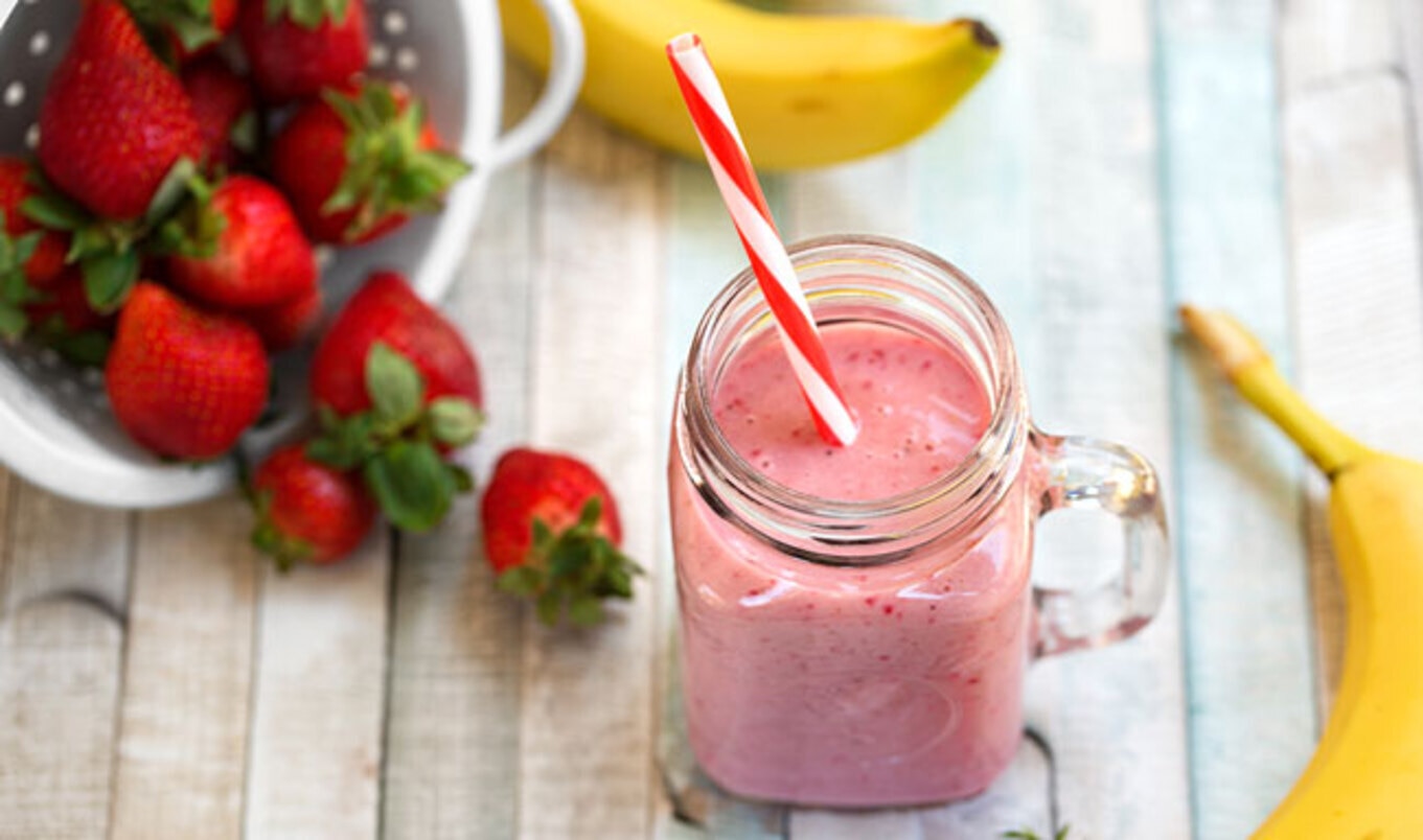 Classic Strawberry Banana Orange Smoothie
