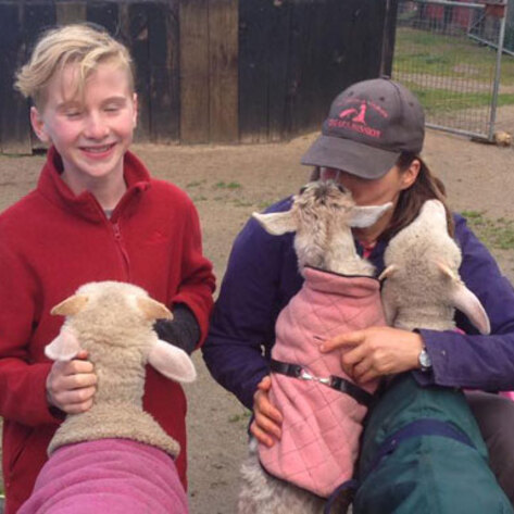 13-Year-Old Gives Birthday Money to Farm Animals