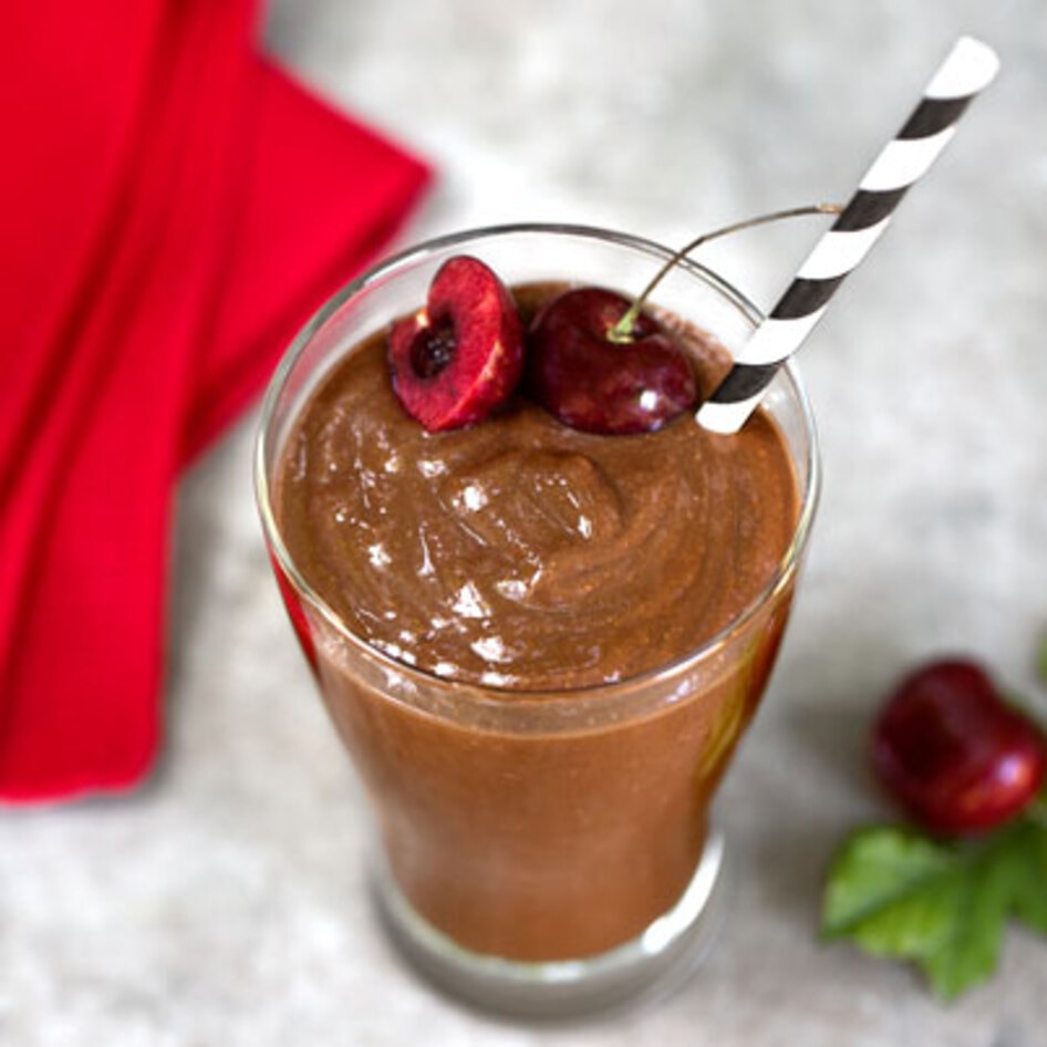 Vegan Dark Cherry Smoothie