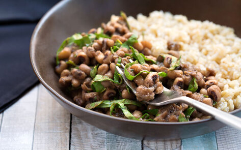 Smothered Black-Eyed Peas