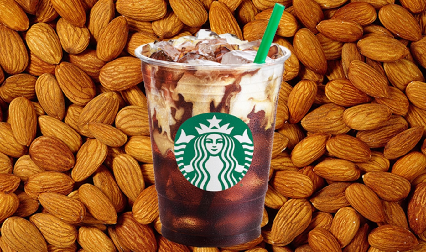 Starbucks Launches Almond Milk in UK