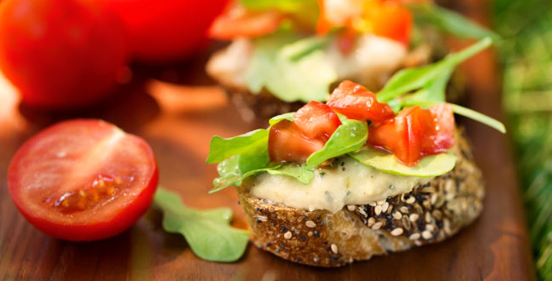 White Bean Rosemary Bruschetta
