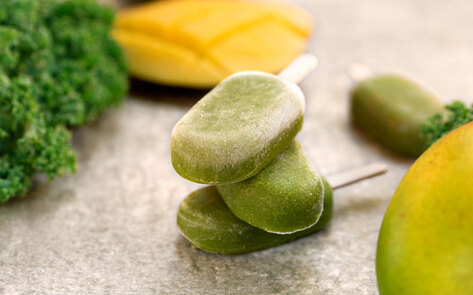 Vegan Tropical Popsicles