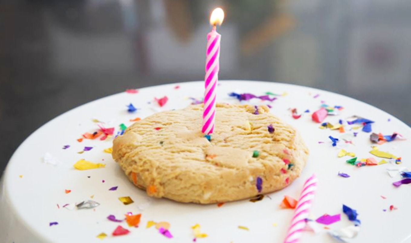 Vegan Birthday Cake Cookies