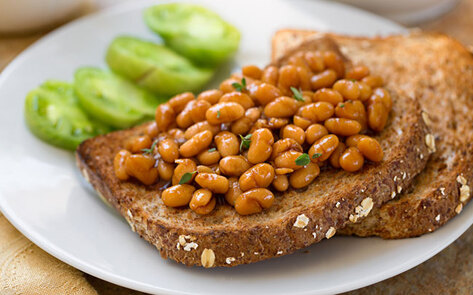 Vegan Maple Baked Beans