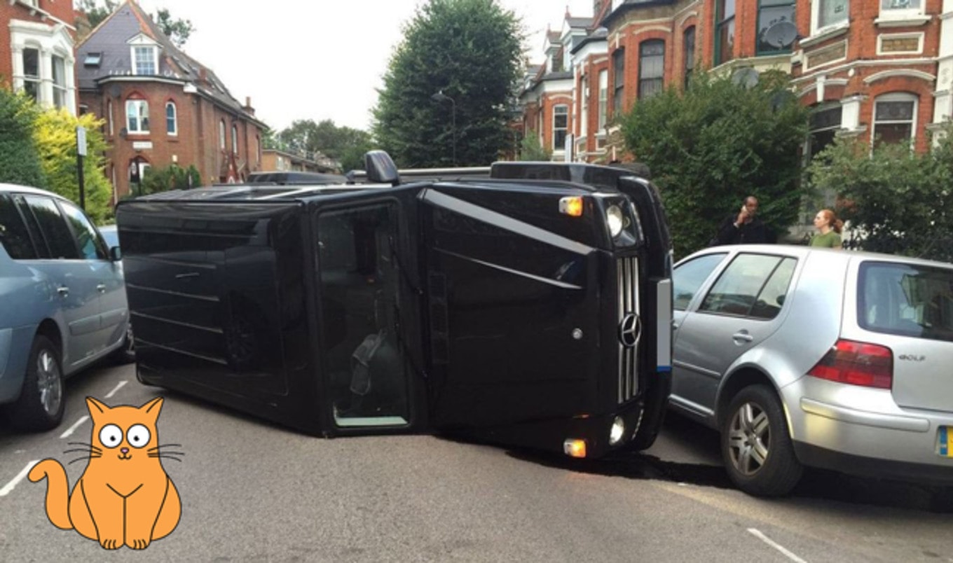 <I>X Factor</I> Judge Flips $100,000 Car to Avoid Hitting Cat