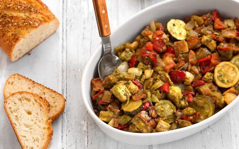 Vegan Roasted Ratatouille