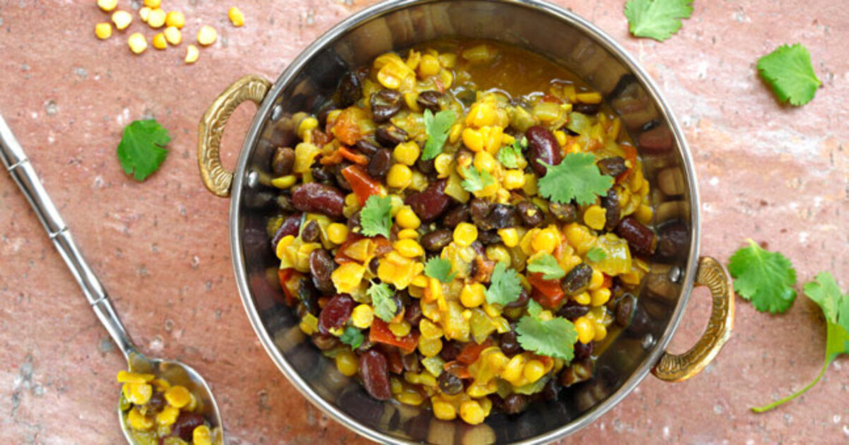 Easy Three Bean Indian Dal Soup | VegNews