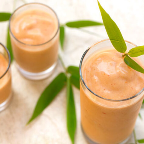 Vegan Tahitian Sunrise Tropical Smoothie