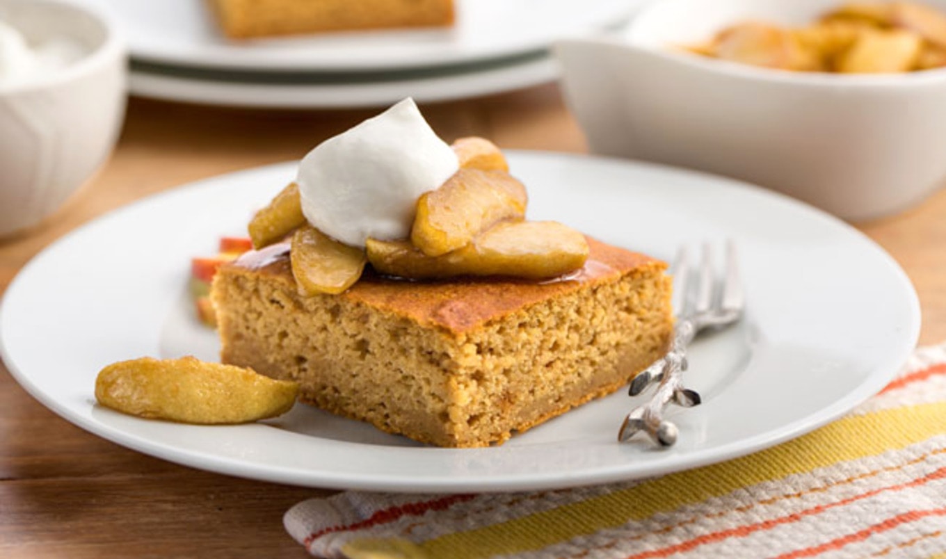 Spiced Vegan Apple Cake