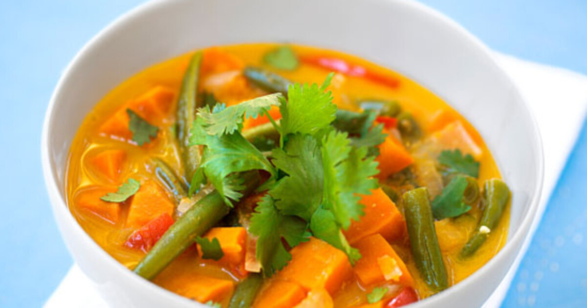 Thai-Spiced Vegan Sweet Potato Stew | VegNews