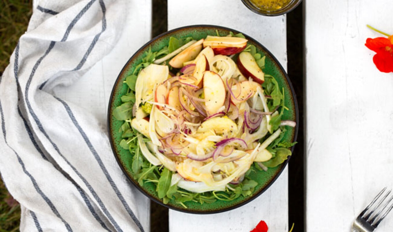 Vegan Apple-Fennel Salad